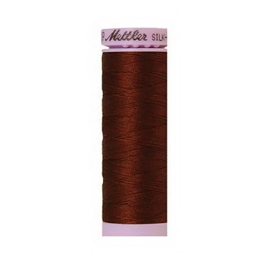 Silk Finish Cotton 50wt 150m (Box of 5) FRIAR BROWN - Sewingmachinesplus.com