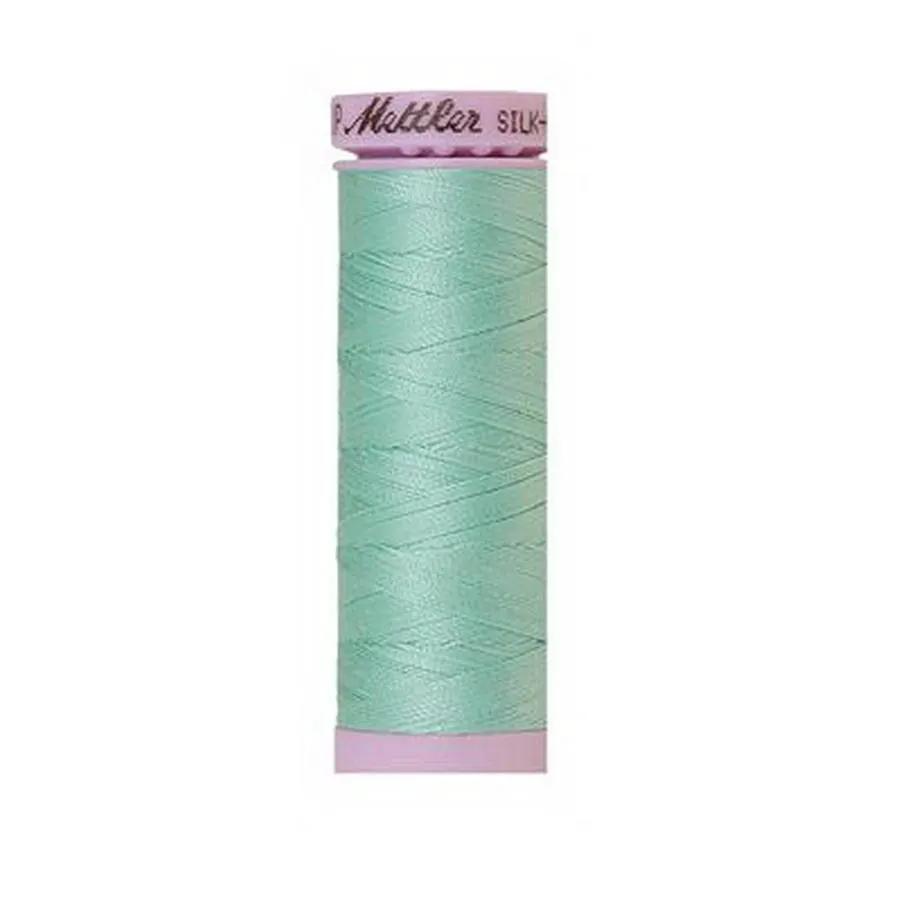 Silk Finish Cotton 50wt 150m (Box of 5) SILVER SAGE - Sewingmachinesplus.com