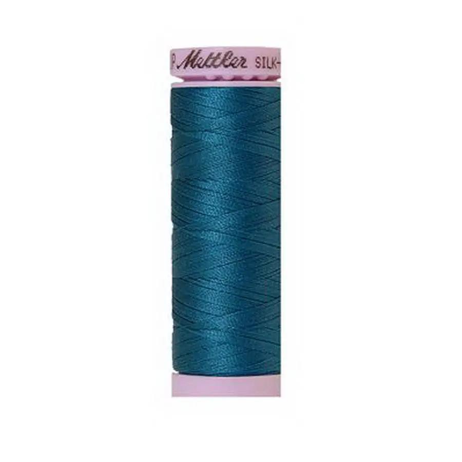 Silk Finish Cotton 50wt 150m (Box of 5) DARK TURQUOISE - Sewingmachinesplus.com