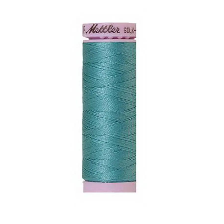 Silk Finish Cotton 50wt 150m (Box of 5) BLUE GREEN OPAL - Sewingmachinesplus.com