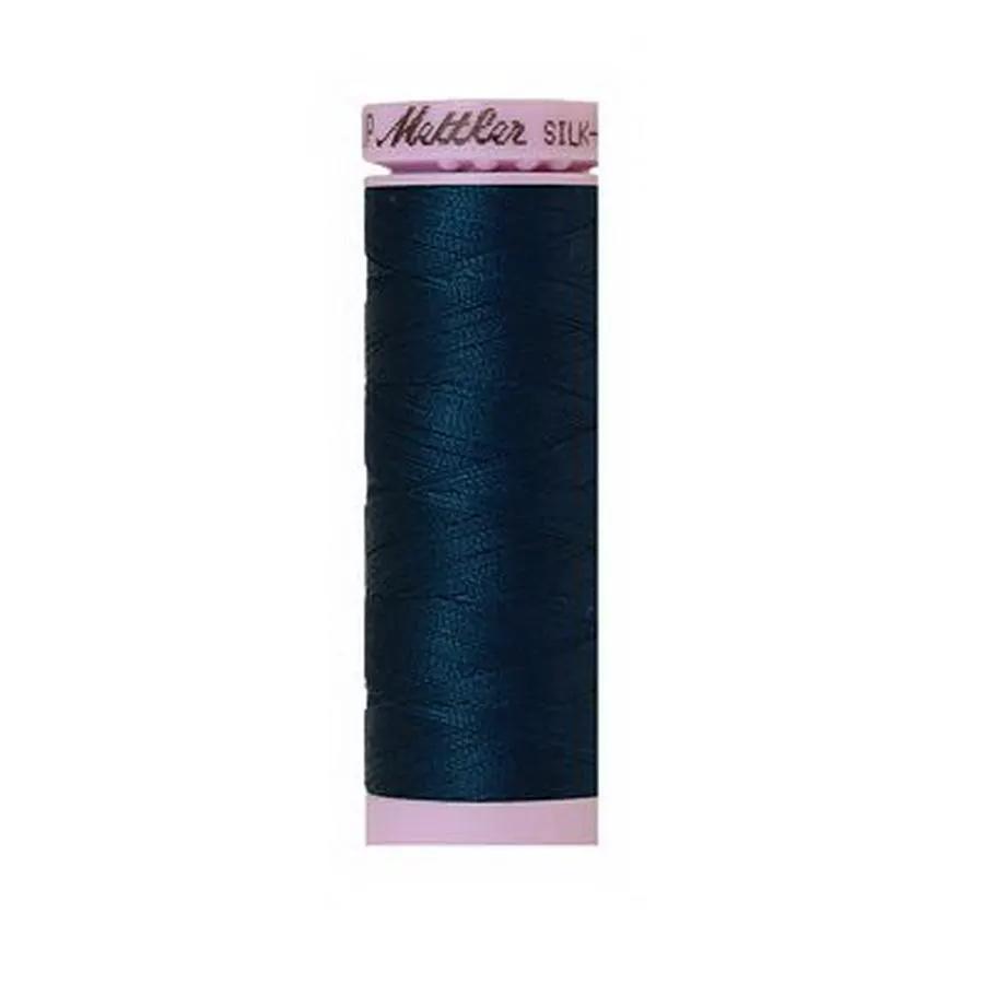 Silk Finish Cotton 50wt 150m 5ct SLATE BLUE BOX05 - Sewingmachinesplus.com