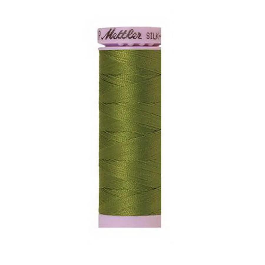 Silk Finish Cotton 50wt 150m (Box of 5) MOSS GREEN - Sewingmachinesplus.com