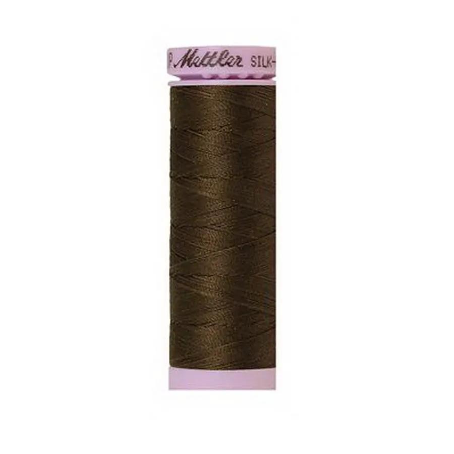 Silk Finish Cotton 50wt 150m 5ct OLIVE BOX05 - Sewingmachinesplus.com