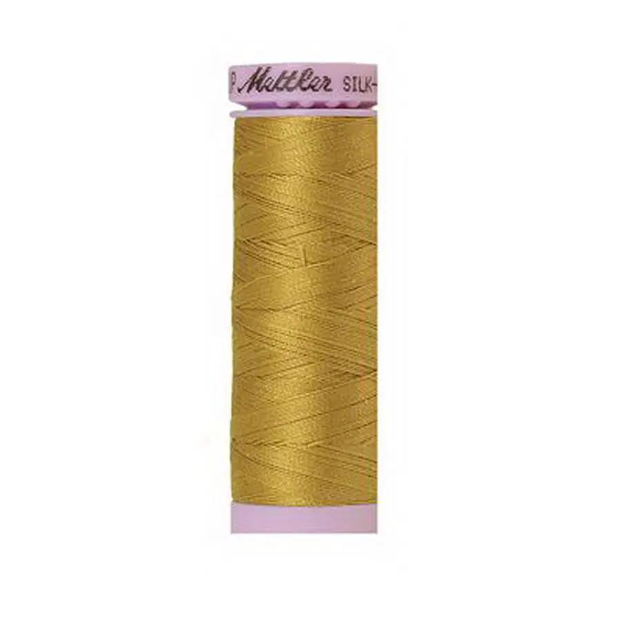 Silk Finish Cotton 50wt 150m (Box of 5) OCHRE - Sewingmachinesplus.com