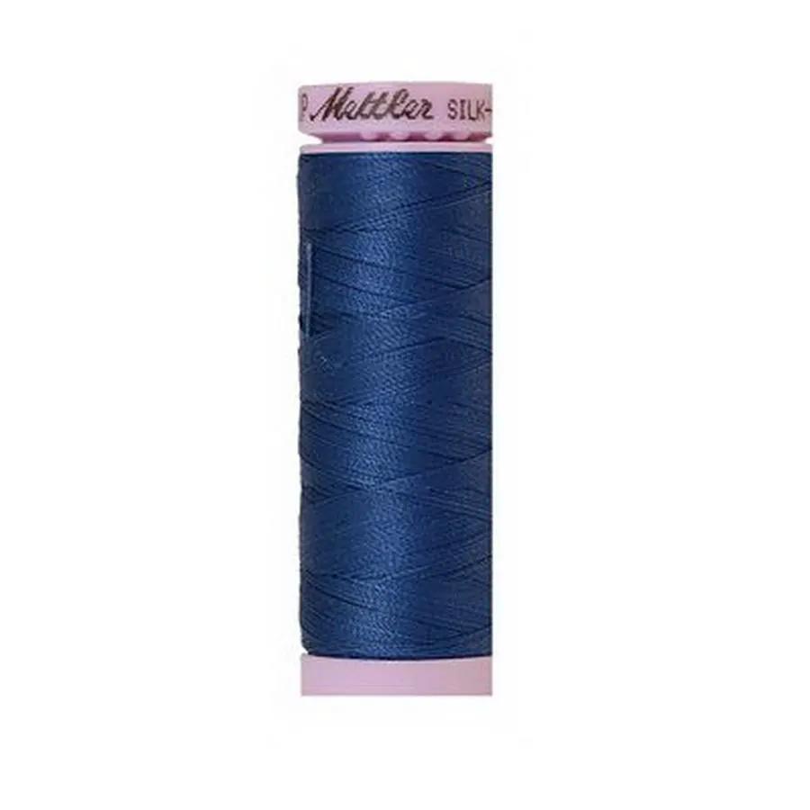 Silk Finish Cotton 50wt 150m 5ct STEEL BLUE BOX05 - Sewingmachinesplus.com