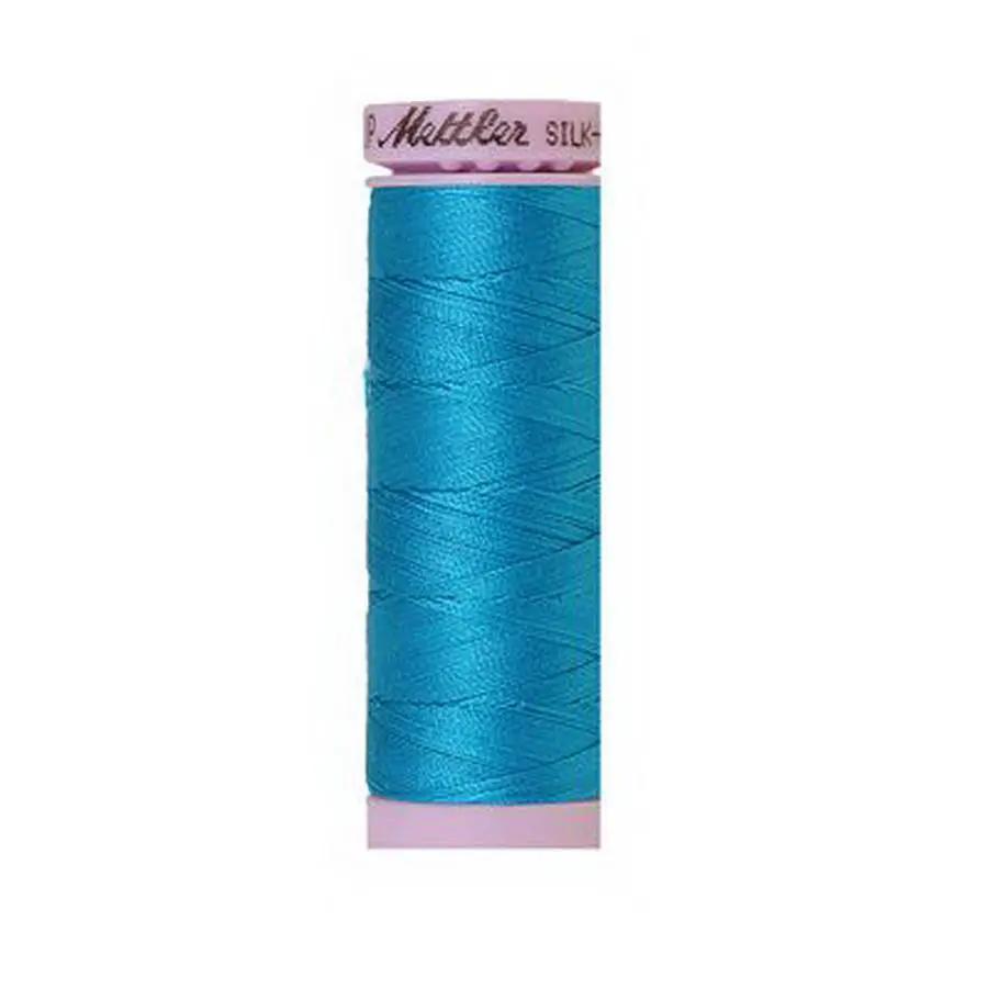 Silk Finish Cotton 50wt 150m 5ct CARIBBEAN BLUE BOX05 - Sewingmachinesplus.com