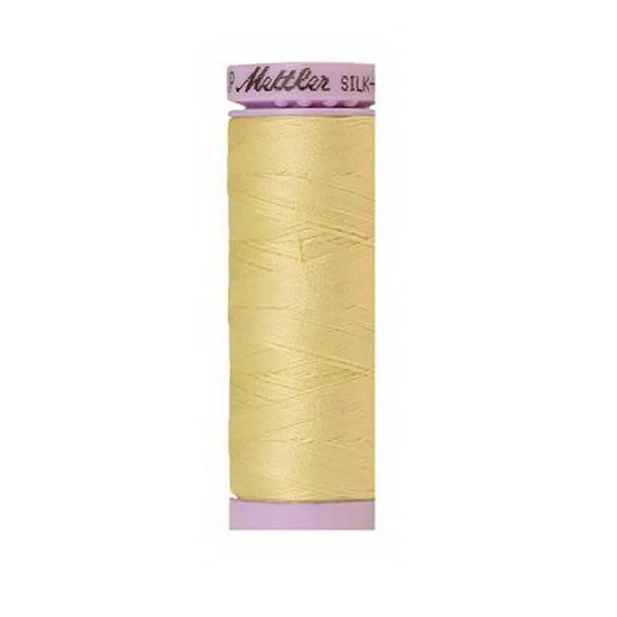 Silk Finish Cotton 50wt 150m (Box of 5) LEMON FROST - Sewingmachinesplus.com