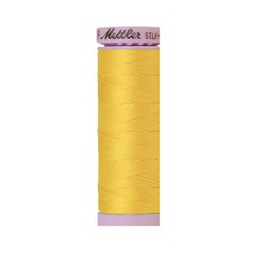 Silk Finish Cotton 50wt 150m 5ct VIBRANT YELLOW BOX05 - Sewingmachinesplus.com
