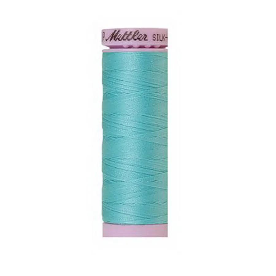 Silk Finish Cotton 50wt 150m (Box of 5) BLUE CURACAO - Sewingmachinesplus.com