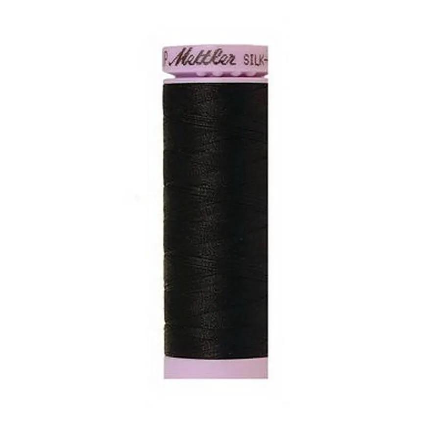 Silk Finish Cotton 50wt 150m 5ct BLACK BOX05 - Sewingmachinesplus.com