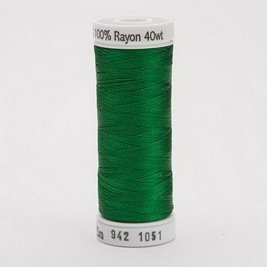 Rayon Thread 40wt 250yd 3 Count CHRISTMAS GREEN - Sewingmachinesplus.com