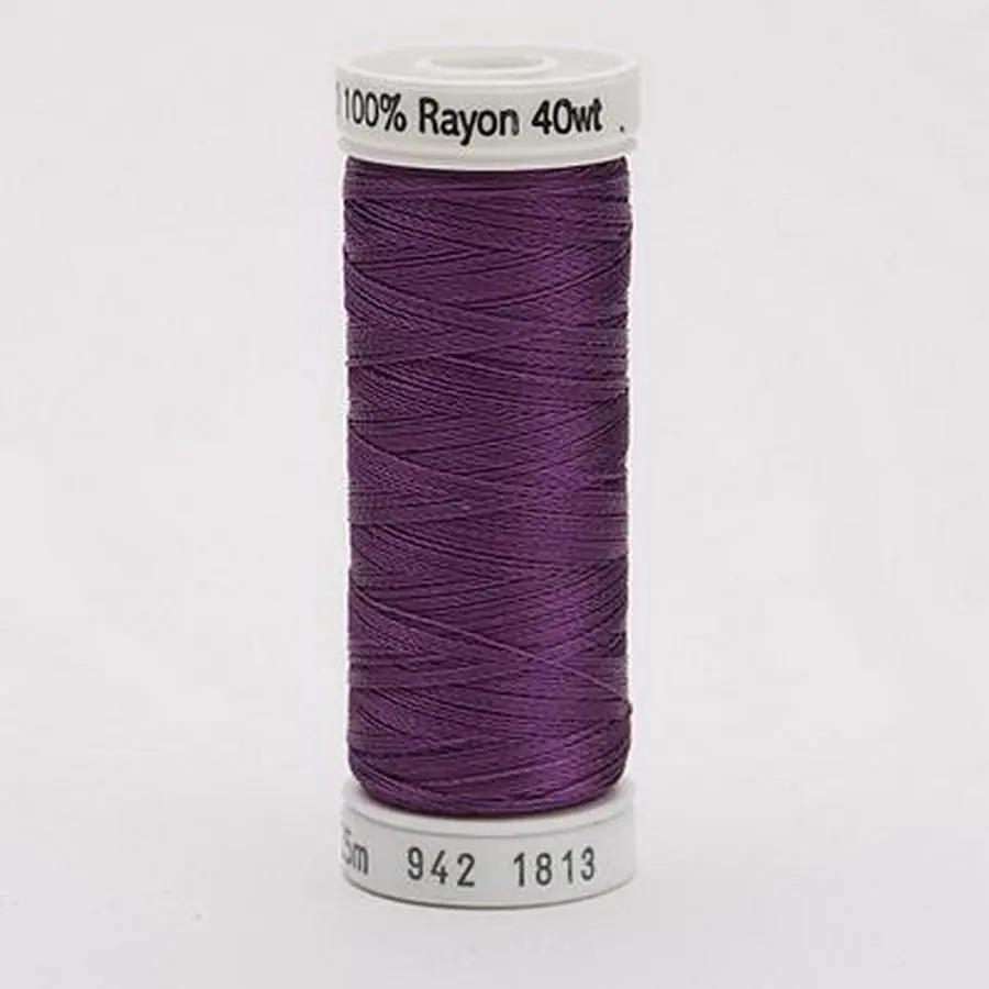 Rayon Thread 40wt 250yd 3ct PLUM WINE - Sewingmachinesplus.com
