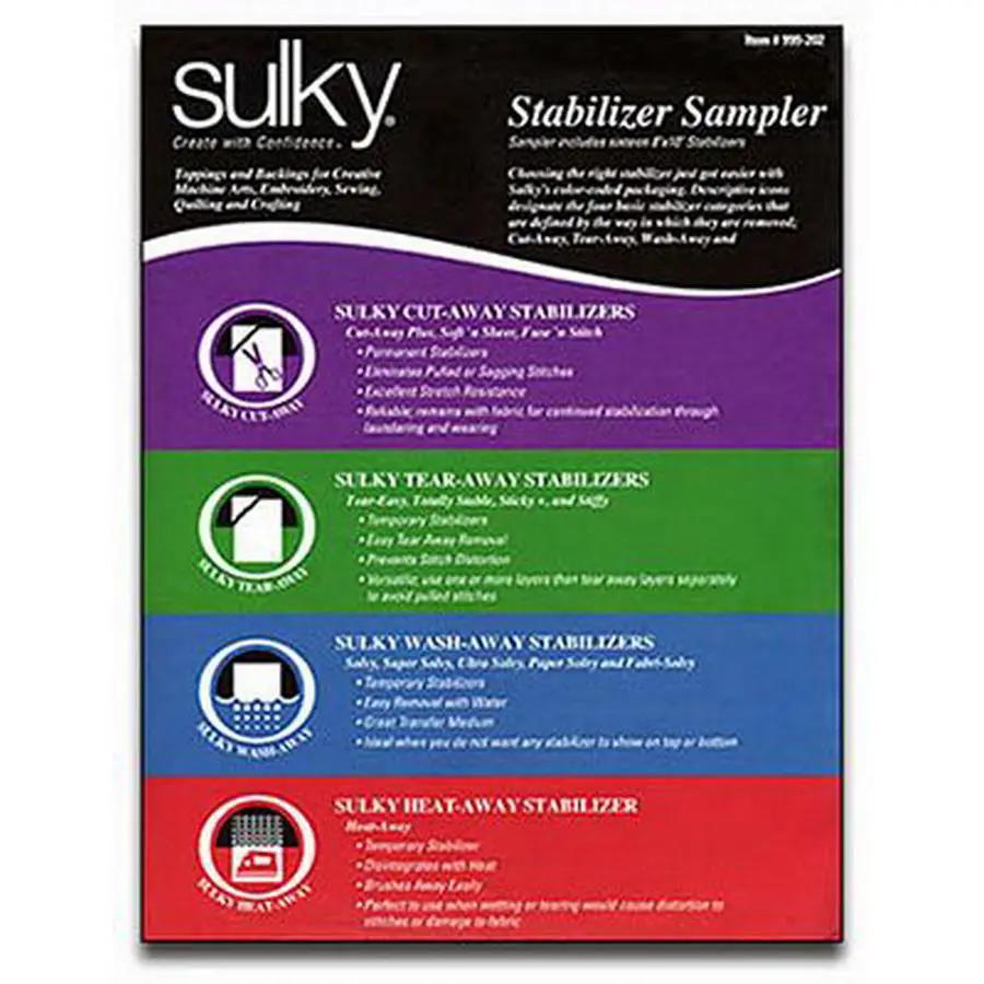 Stabilizer Sampler By Sulky - Sewingmachinesplus.com