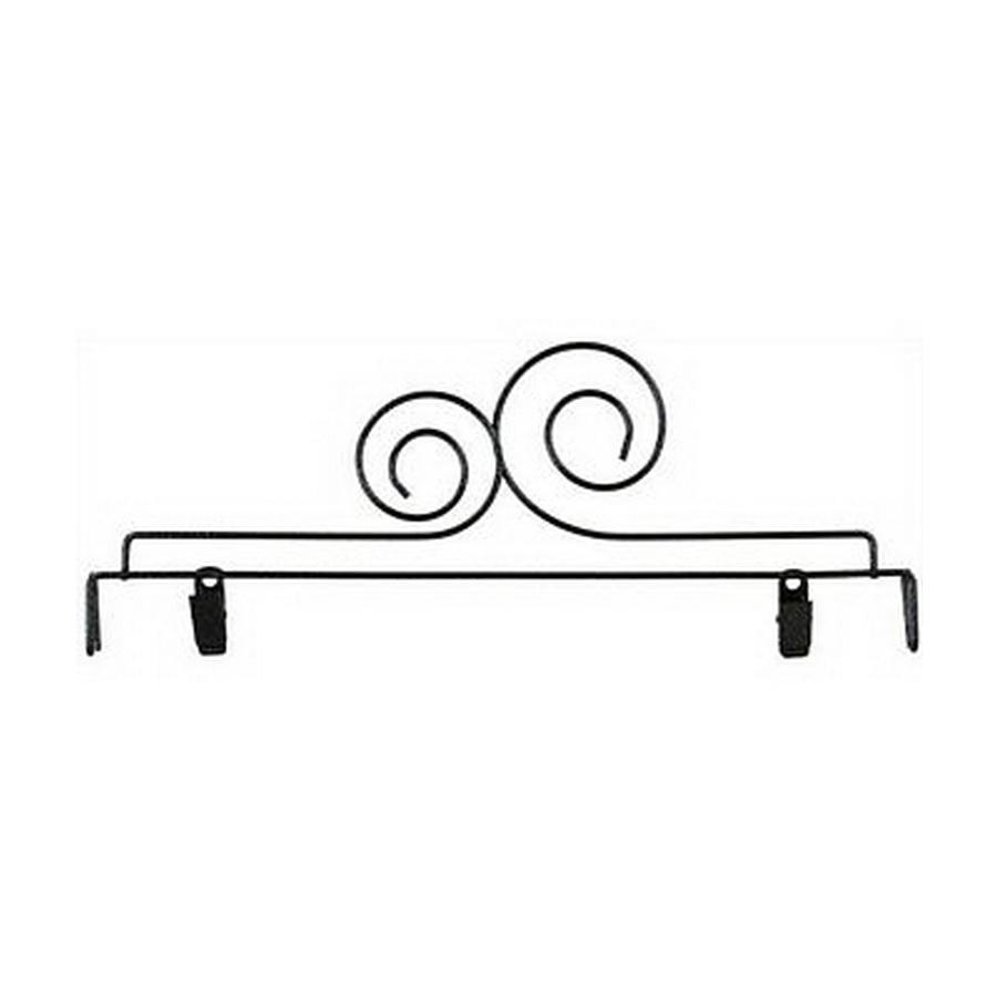 Double Scroll Header with Clips 12 in Grey - Sewingmachinesplus.com