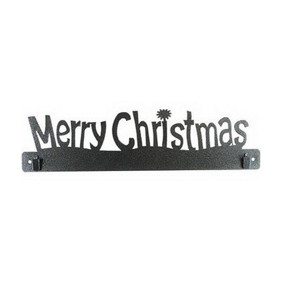 16 in Merry Christmas with Clips Charcoal