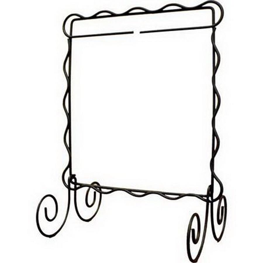 6X6 Scalloped Sigle Stand Silver Texture - Sewingmachinesplus.com
