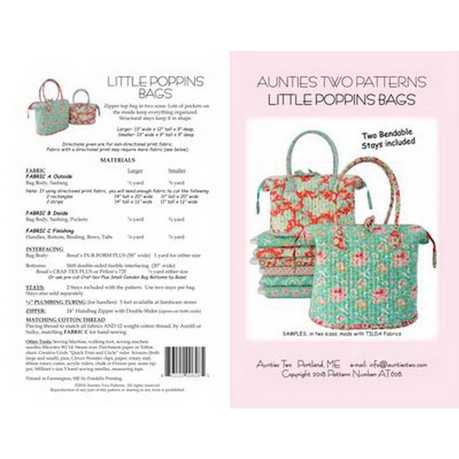 Little Poppins Bag Pattern - Sewingmachinesplus.com