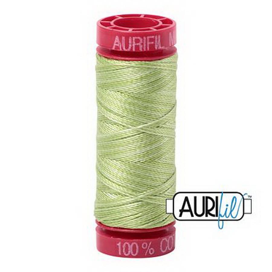 Aurifil Mako 12wt Var 55yd Spring Green - Sewingmachinesplus.com