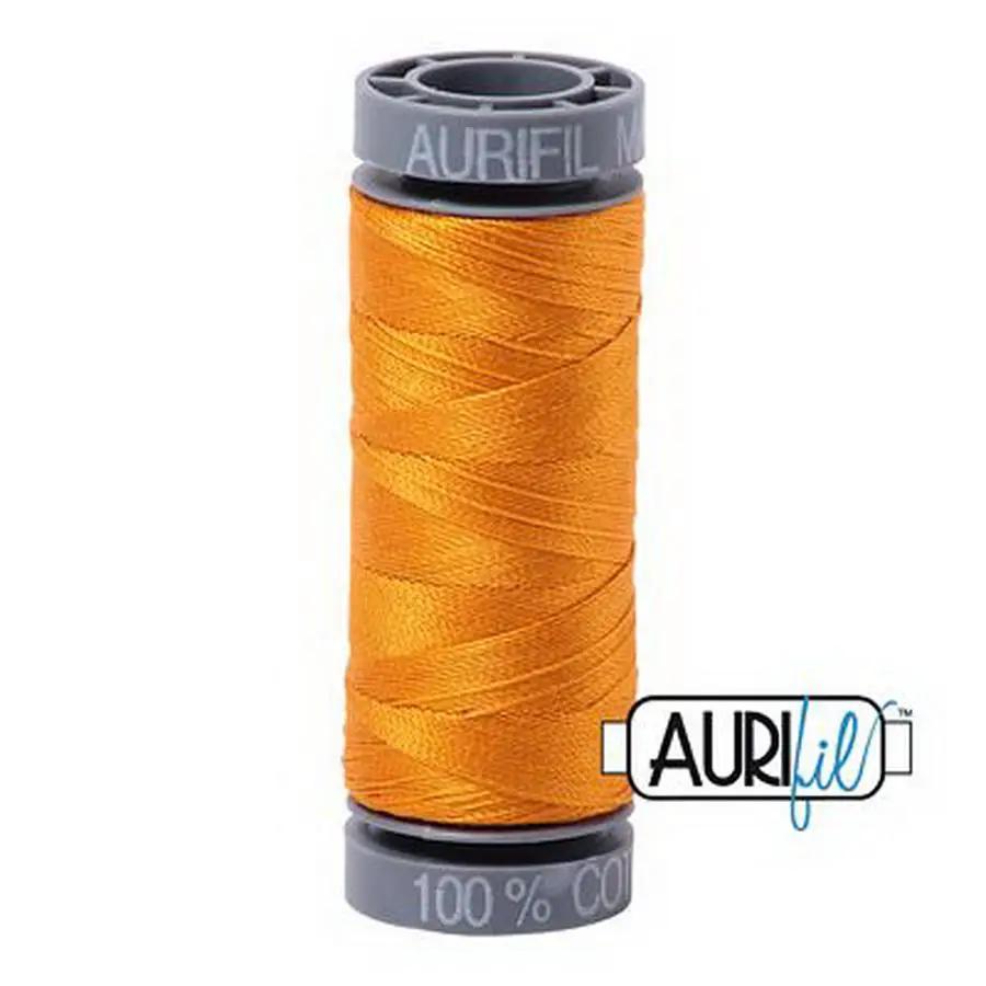 Mako Cotton 28wt 110 yds YELLOW ORANGE BOX10 - Sewingmachinesplus.com