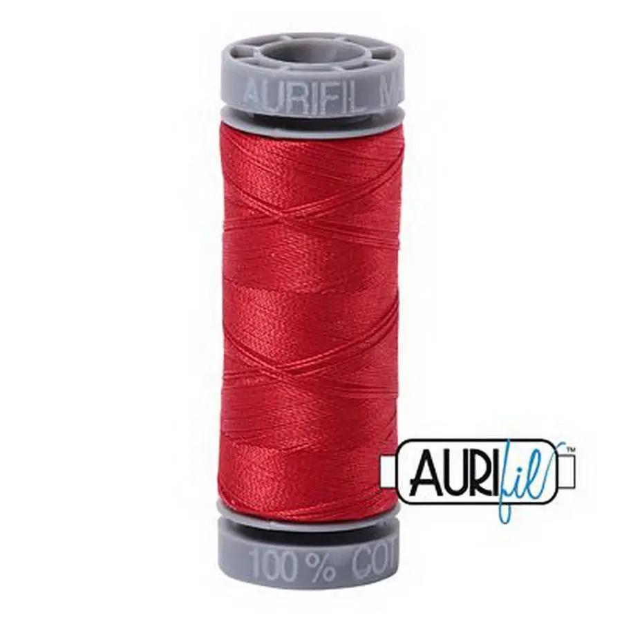 Mako Cotton 28wt 110 yds LOBSTER RED BOX10 - Sewingmachinesplus.com