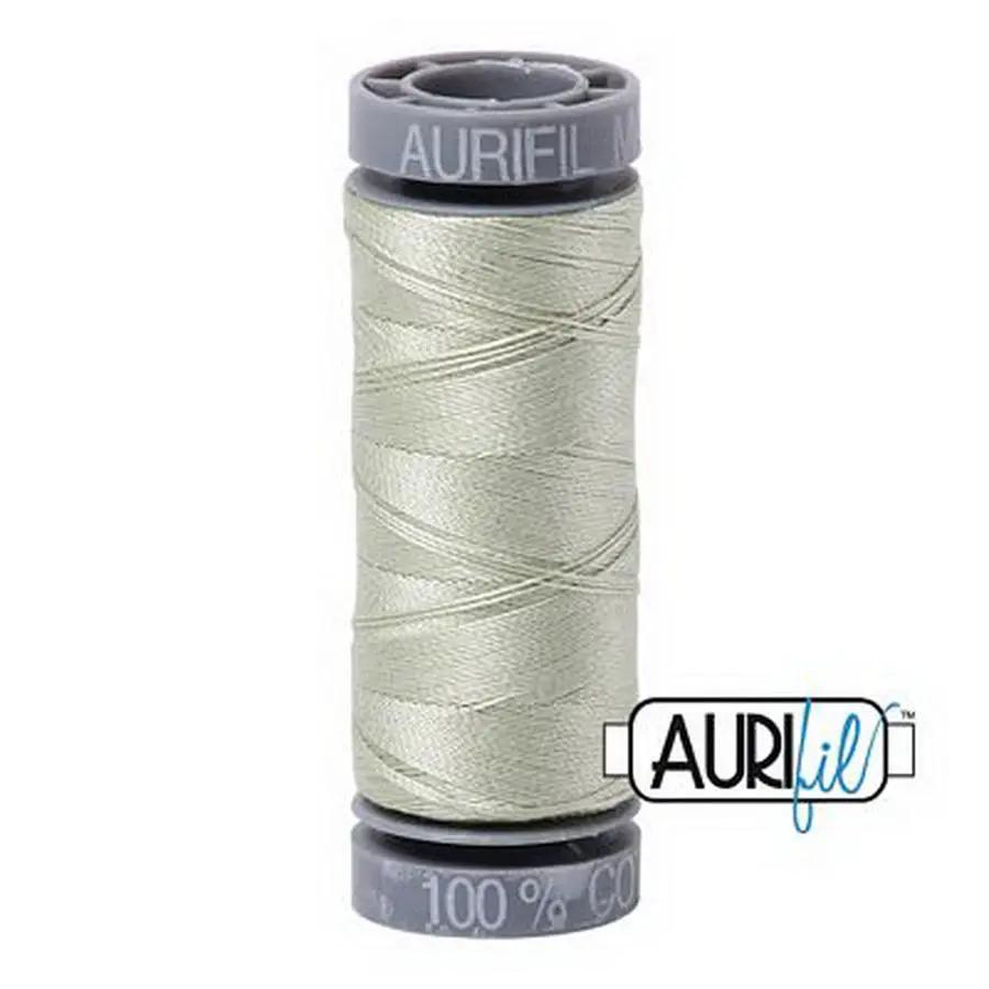 Aurifil Mako Cotton 28wt 110 yds SPEARMINT - Sewingmachinesplus.com