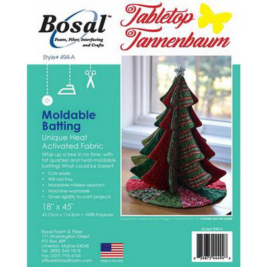 Tabletop Tannenbaums Moldable Batting - Sewingmachinesplus.com