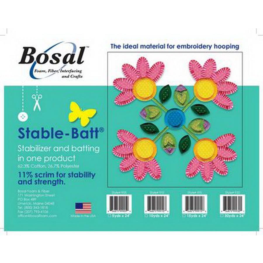Stabilizer Batting 10ydsx24 in - Sewingmachinesplus.com