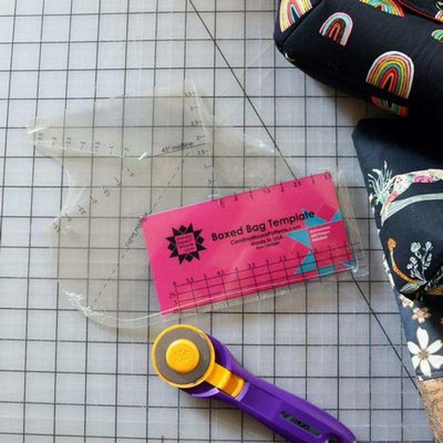 Boxed Bag Template - Sewingmachinesplus.com