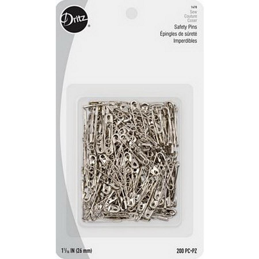 Dritz Pins Saftey Sz 1 200pc - Sewingmachinesplus.com