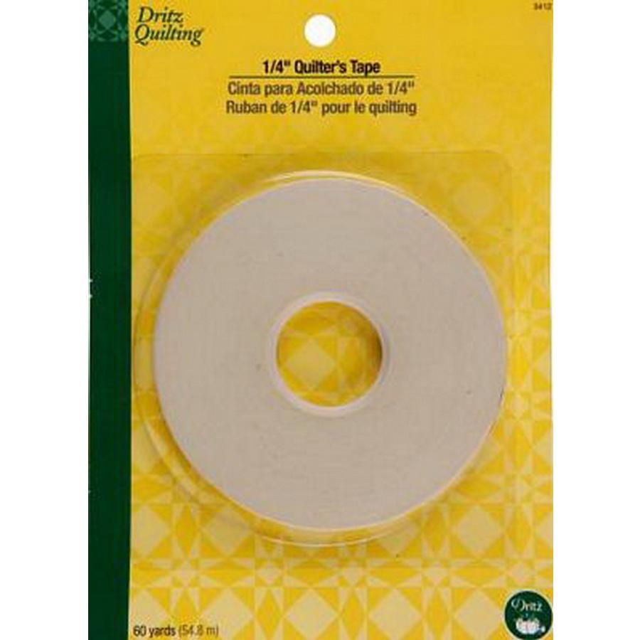 Dritz Quilters Tape .25 in SS x 60yd - Sewingmachinesplus.com