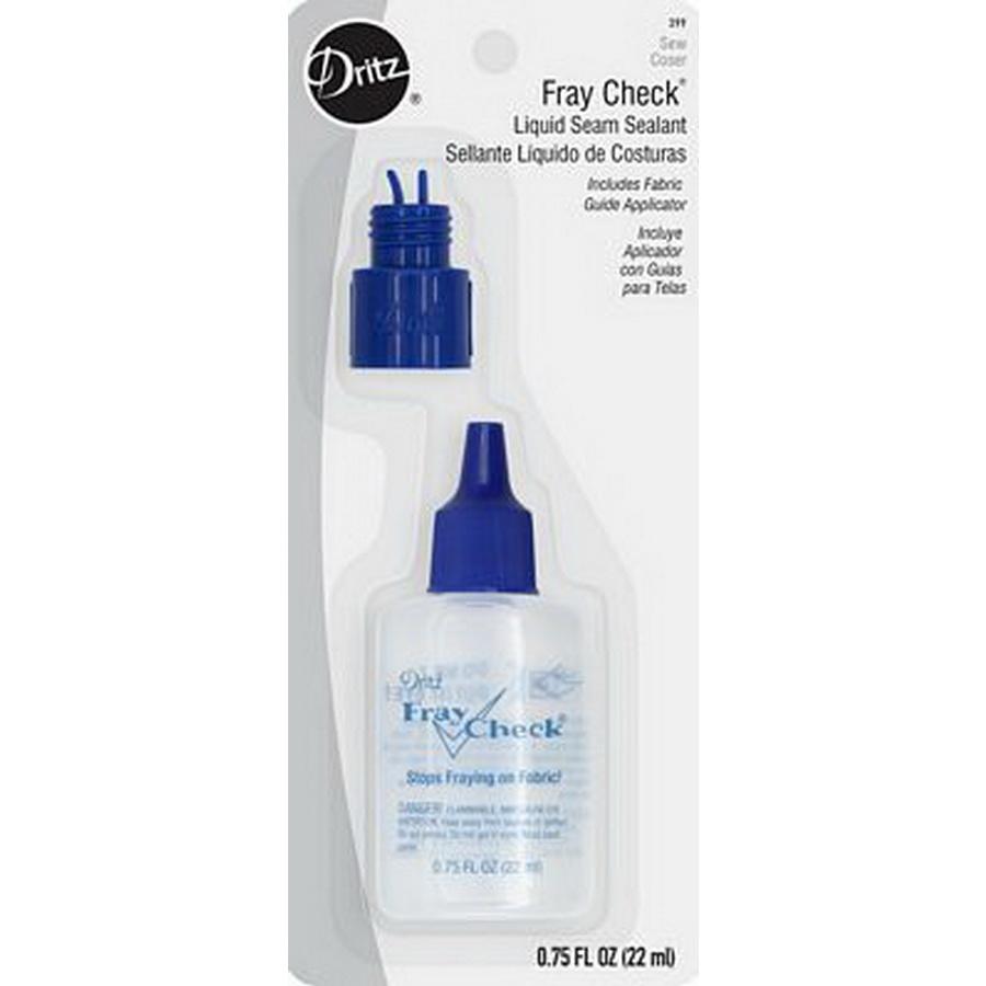 Dritz Fray Check w/Fab Glide Applic. (Box of 3) - Sewingmachinesplus.com
