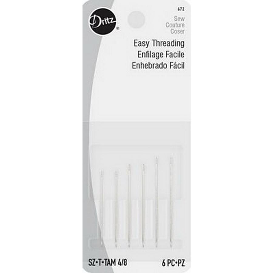Self Threading Needle 6/box - Sewingmachinesplus.com