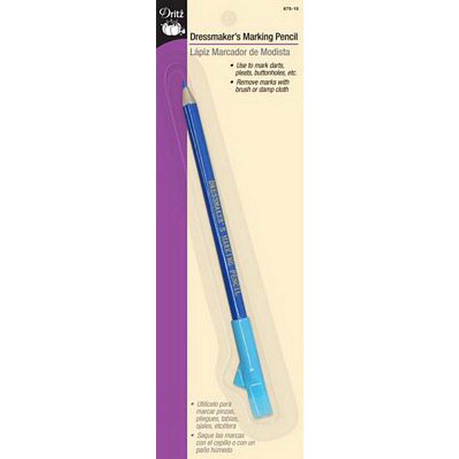 Dritz Chalk Marking Pencil Lt Blue (Box of 3) - Sewingmachinesplus.com
