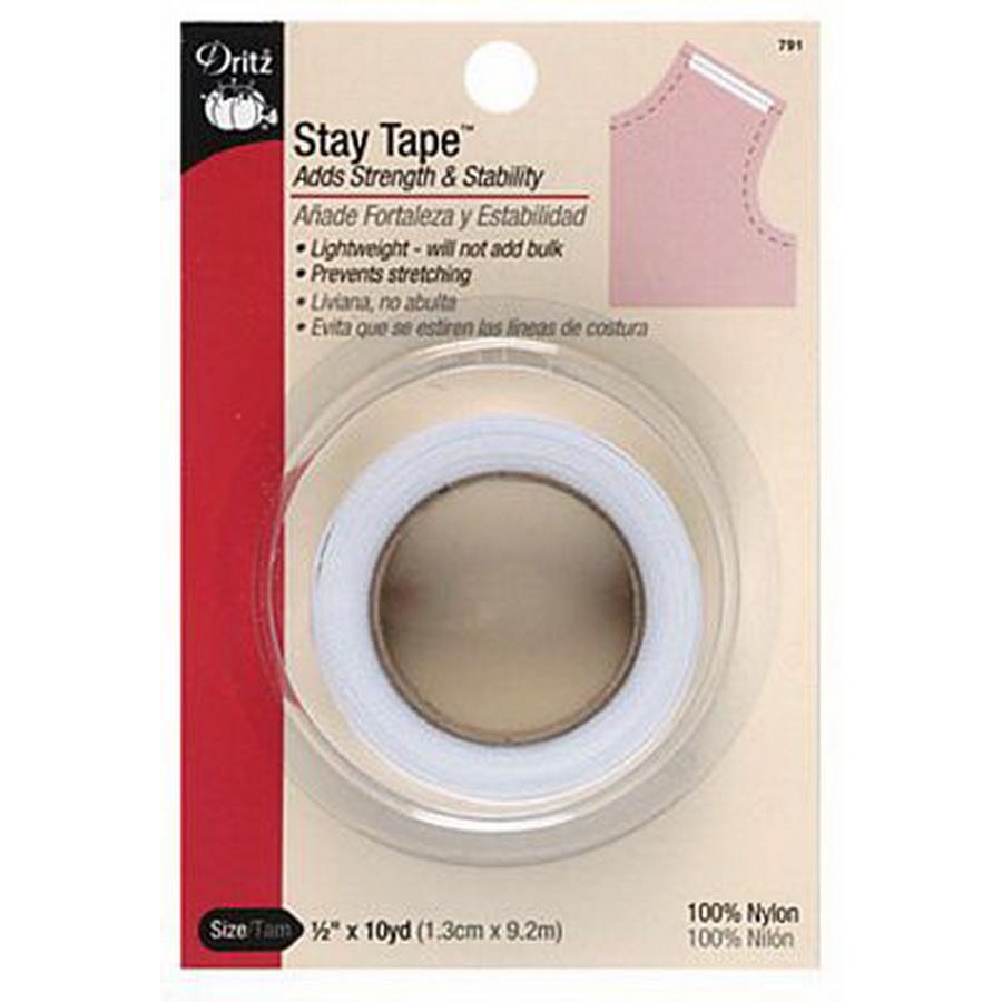 Dritz Stay Tape 1/2inx10yd (Box of 3) - Sewingmachinesplus.com