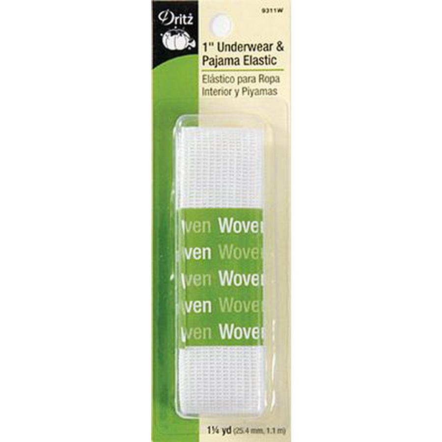 Pajama Elastic 1inx1 - 1/4yd 4ct BOX04 - Sewingmachinesplus.com