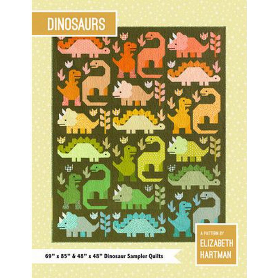 Dinosaurs Quilt Pattern - Sewingmachinesplus.com