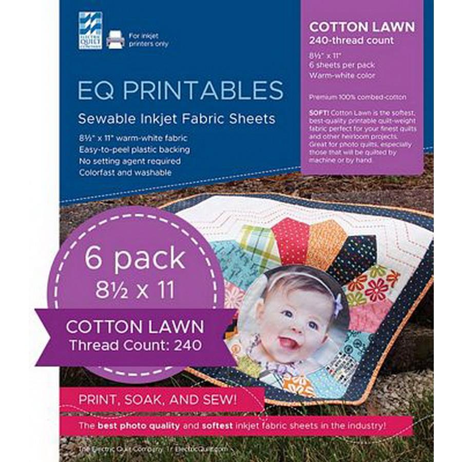EQ Printables Prem Cotton Lawn - Sewingmachinesplus.com