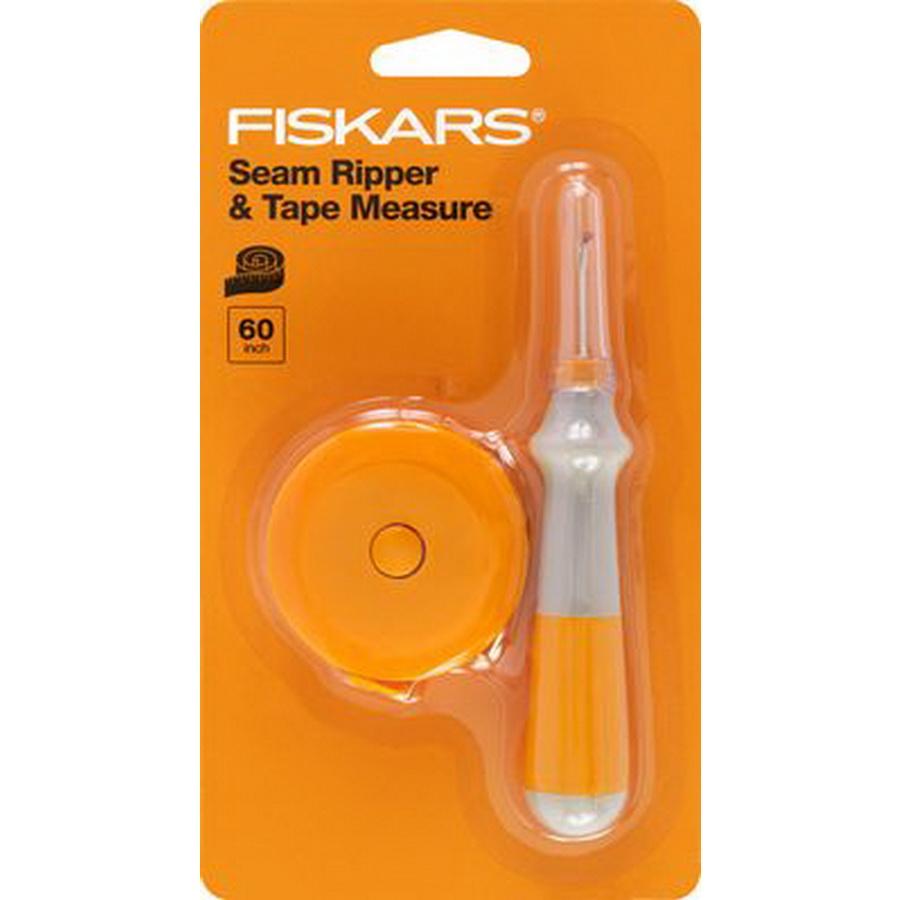 Fiskars Seam Ripper And Measuring Tape Set - Sewingmachinesplus.com