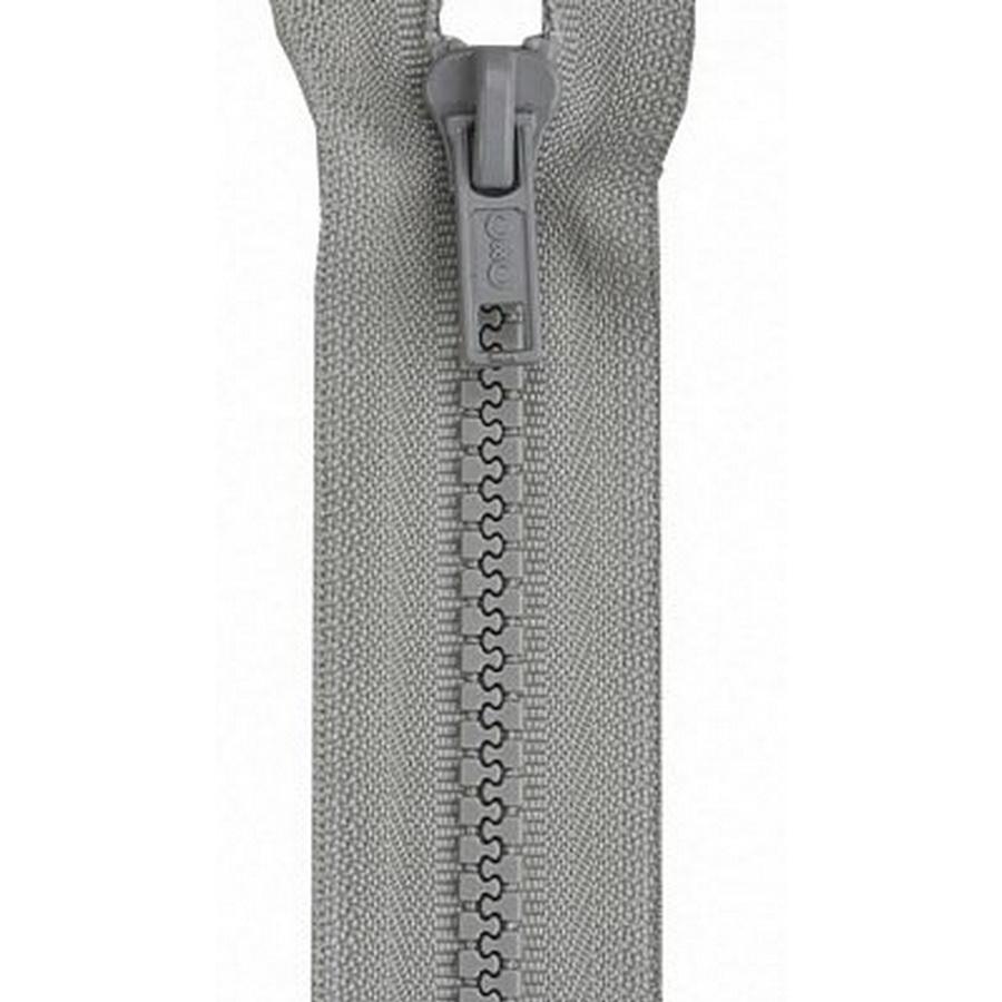 Separating Sport Zipper - 24in Polyester, Nugrey - Sewingmachinesplus.com