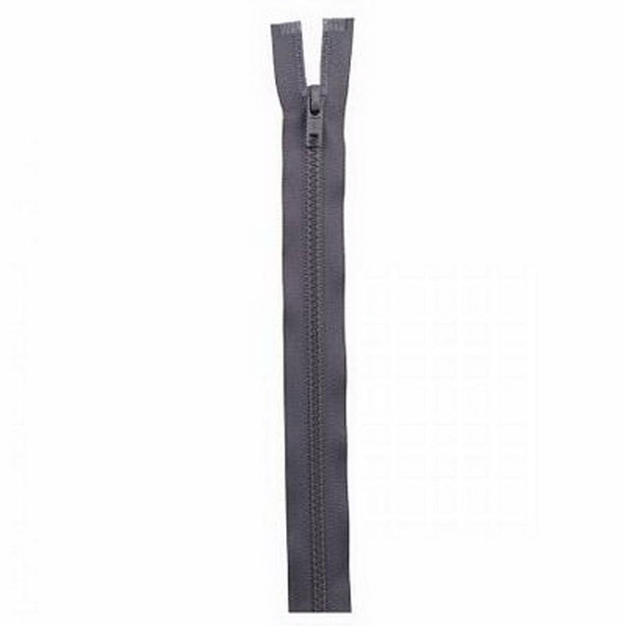 Coats & Clark Separating Sport Zipper - 30" Polyester Stone (Box of 2) - Sewingmachinesplus.com