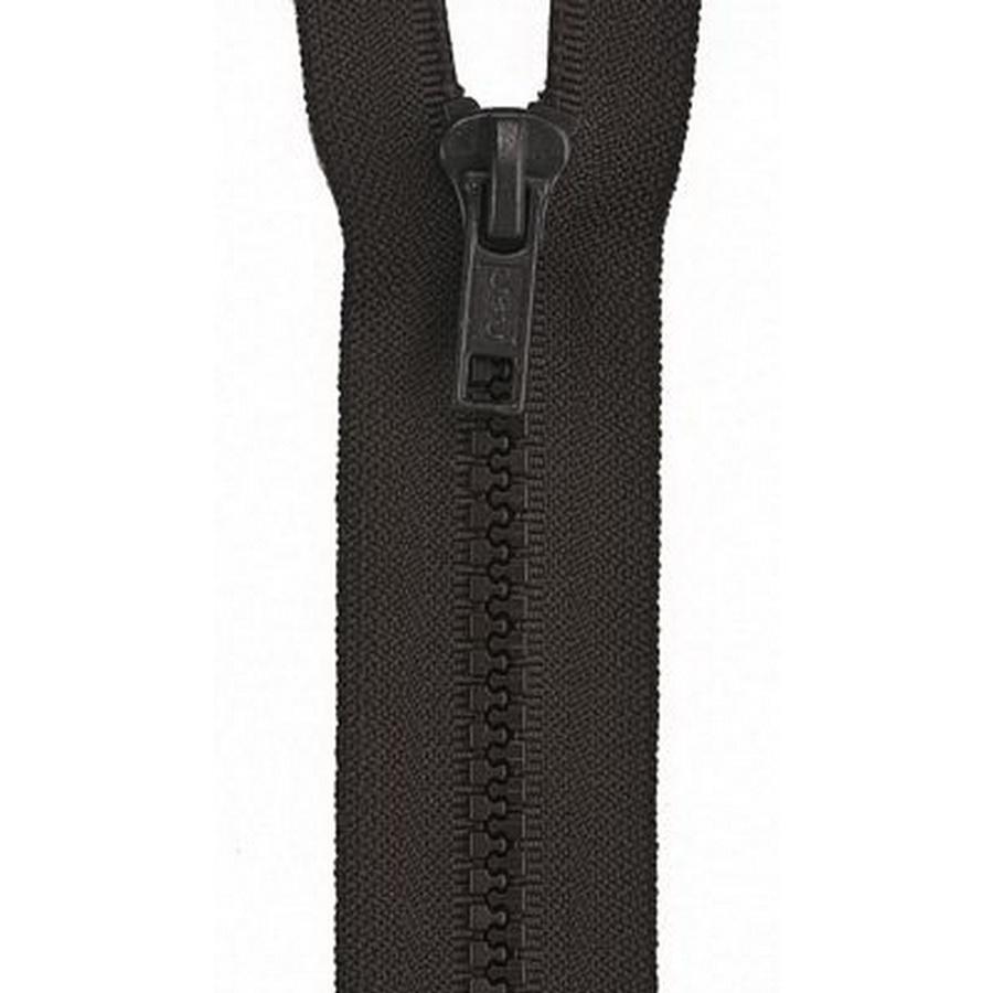 Coats & Clark Dual - Separating Parka Zipper - 36" Cloister Brown (Box of 2) - Sewingmachinesplus.com