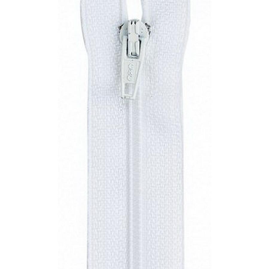 Coats & Clark Lightweight Coil Separating Zipper - 7" White(1) (Box of 2) - Sewingmachinesplus.com