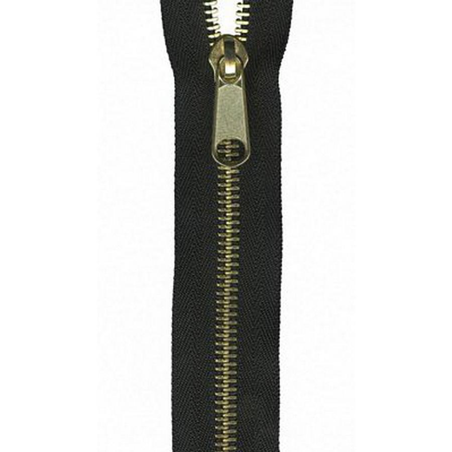 Reversible Jacket Zipper - 24in, Black BOX02 - Sewingmachinesplus.com