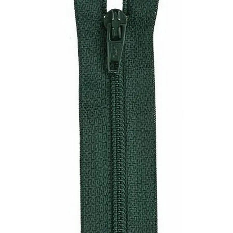 Coats & Clark Polyester Zipper 16" Forest Green (Box of 3) - Sewingmachinesplus.com