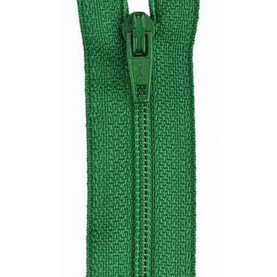Coats & Clark Polyester Zipper 22" Kerry Green (Box of 3) - Sewingmachinesplus.com