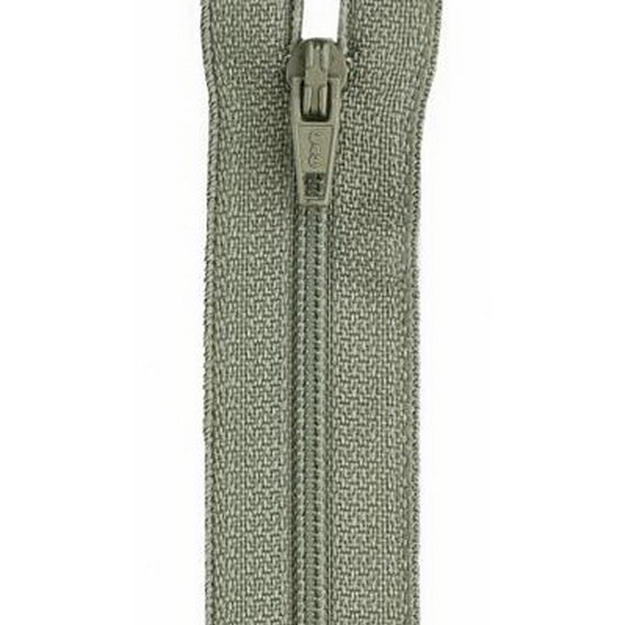 Coats & Clark Polyester Zipper 22" Green Linen (Box of 3) - Sewingmachinesplus.com