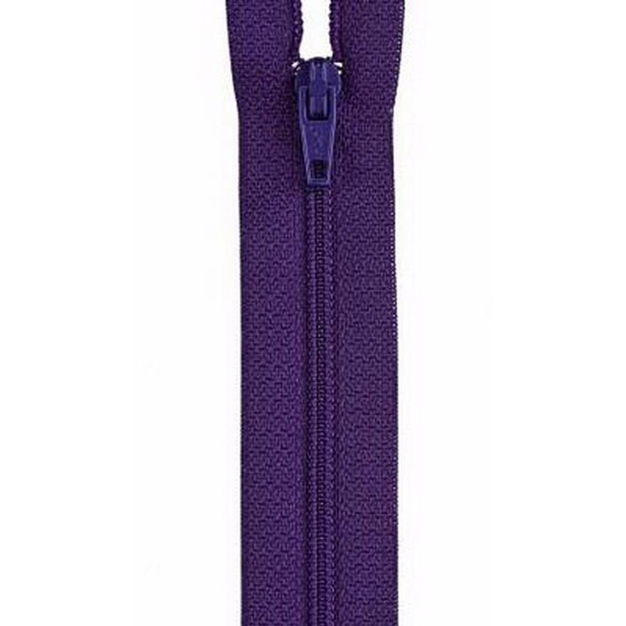 Coats & Clark Polyester Zipper 22" Purple (Box of 3) - Sewingmachinesplus.com
