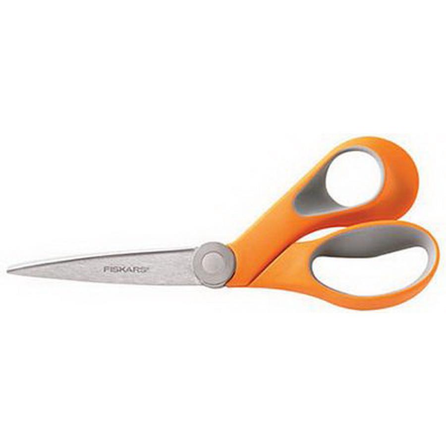 8in Softgrip Bent Scissors - Sewingmachinesplus.com