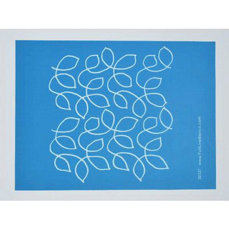 Full Line Stencil Meandering Leaves - Sewingmachinesplus.com