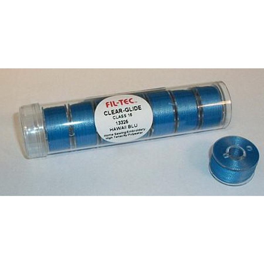 Fil - TEC Prewound Bob 15cl Poly HBlu(8) - Sewingmachinesplus.com